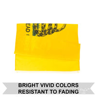 4 Flag Bundle: Gadsden | American | Dont Tread | Join or Die Flags