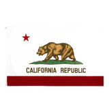 Official California State Flag of CA - Banner Bear Flag