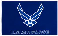 Set of 2 Flags: Air National Guard | US Air Force USAF Flag 2 Piece Set