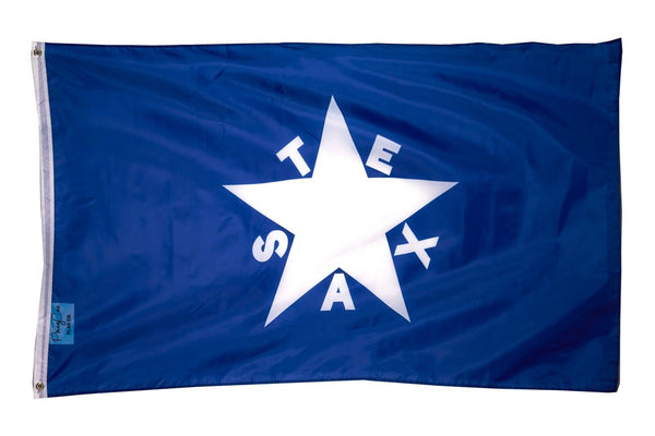 Texas History Flag Lorenzo De Zavala Southern Hispanic Star